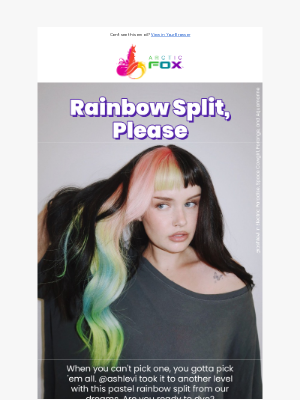 Arctic Fox - Incoming Hair Obsession 👀