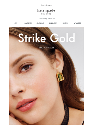 Kate Spade (United Kingdom) - The finishing touch: these earrings