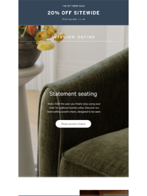 Interior Define - The Statement Seating Edit