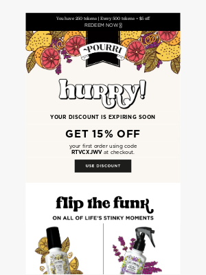Poo~Pourri - Two words: LAST CHANCE