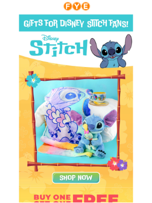 f.y.e. - Spread the Ohana Spirit with These Stitch Must-Haves! 🌴