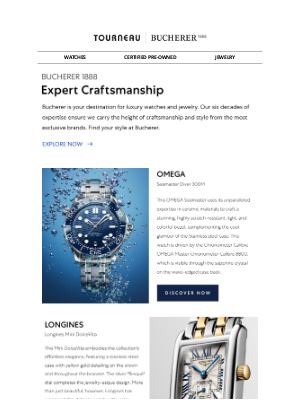 Tourneau - Bucherer Knows Expert Craftsmanship.