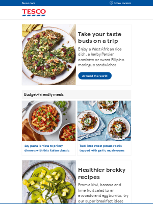 Tesco (UK) - Try these recipes