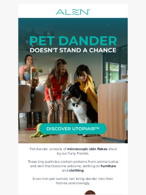 Alen - Is Pet Dander Affecting Your Air?