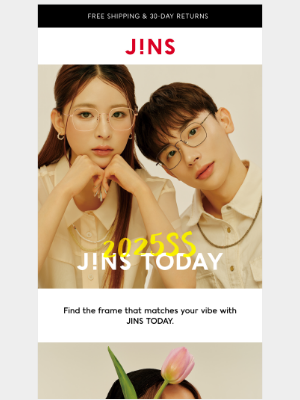 The New JINS TODAY Drop