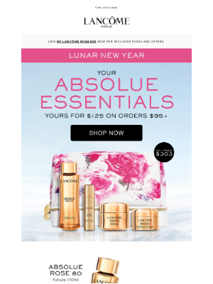 Lancome (Canada) - Margaret, Your Absolue Essentials This Winter!⛄