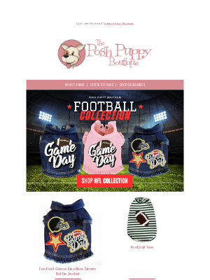 Posh Puppy Boutique - Touchdown Style in Every Piece! 🏈