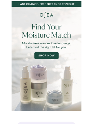 OSEA Malibu - Meet Your Moisture Match