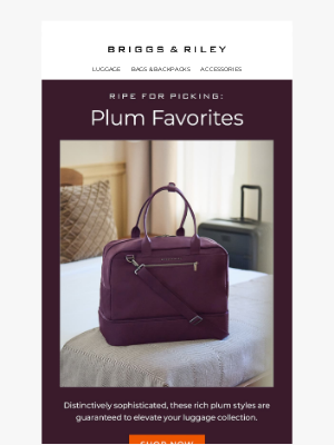 Briggs & Riley - A Taste Of Plum...