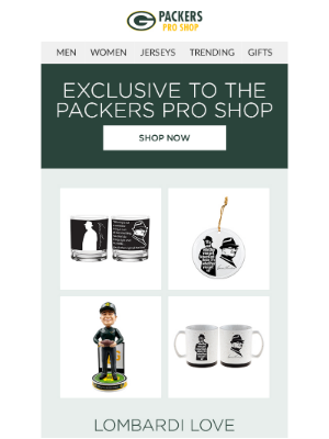 Green Bay Packers - Check Out These Pro Shop Exclusives