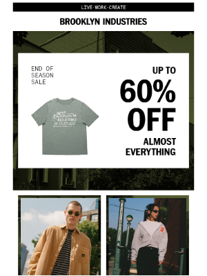 Brooklyn Industries - The Easiest Way to Refresh Your Closet