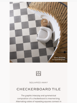 Artistic Tile - Squared Away: Discover Checkerboard Tile