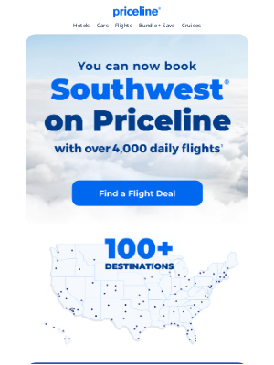 Priceline - Southwest flights are now on Priceline!