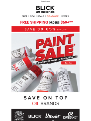 Blick Art Materials - The Paint Haul You've been Dreaming Of 💭