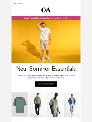 C&A (Germany) - Dein neuer Sommer-Look wartet auf dich!