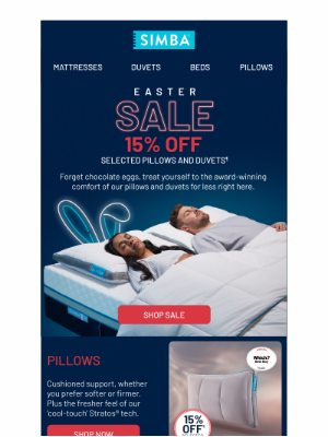 Simba Sleep (United Kingdom) - Sweet sleep savings inside... 🍬
