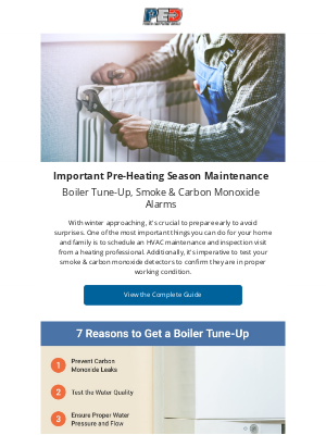 Important Pre-Heating Season Maintenance