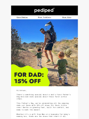 Pediped - For the Dads Who Do It All—Take 15% Off