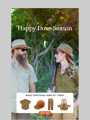 Ball and Buck - Gear Up for Dove Season – Save 20% on a New Kit