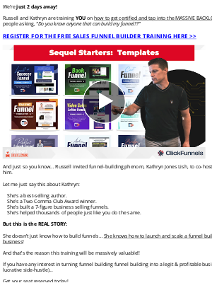 ClickFunnels - Learn from the funnel building Phenom! (free training)