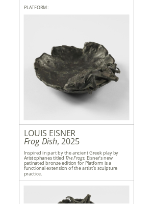 Steven Alan - Louis Eisner: Frog Dish