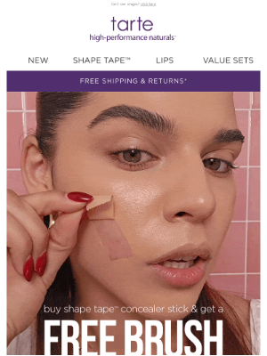 Tarte Cosmetics - it’s giving Big Stick Energy™