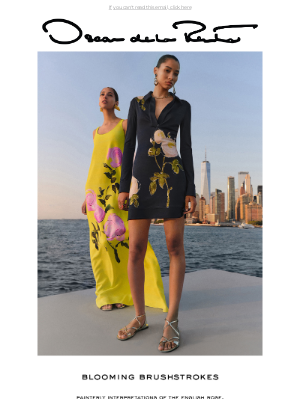 Oscar de la Renta - New Arrivals: Painted Roses