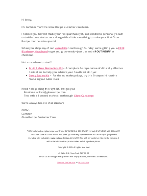 Glow Recipe - We just dropped a gift in your inbox