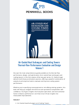 PENNWELL BOOKS - Optimize Cooling Systems & Dry Gas Seal Design – Must-Have Engineering Guides