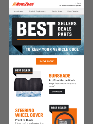 AutoZone - Best deals to beat the heat