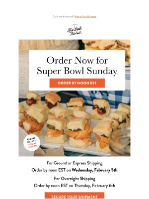 Callie's Charleston Biscuits - Order by Noon for Super Bowl Sunday