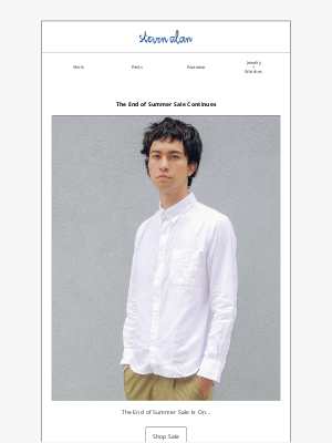 Steven Alan - Up to 50% Off — Happening Now