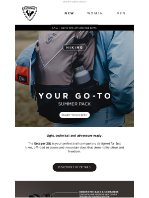 Group Rossignol - 🎒 A backpack that does more than carry gear