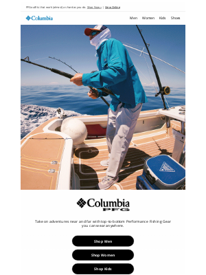 Columbia Sportswear - Tech-packed gear for all-day comfort? ✔️