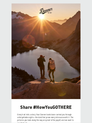 Danner - Your next adventure could win big 📸