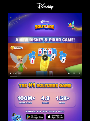 Disney - Relive Magical Memories with Disney Solitaire
