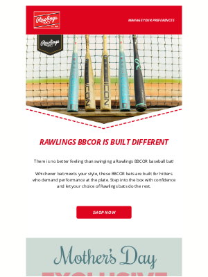 Rawlings Sporting Goods - Feel the Power of Rawlings BBCOR