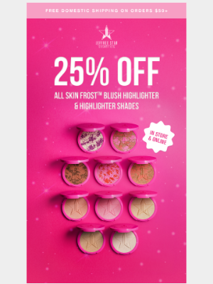 Jeffree Star Cosmetics - 25% OFF Skin Frost 👀