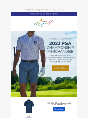 Greg Norman Collection - 2023 PGA Championship Limited Capsule