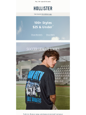 Hollister Co. - Style goals ⚽️