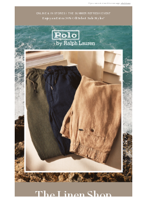 Ralph Lauren - Summer in Linen