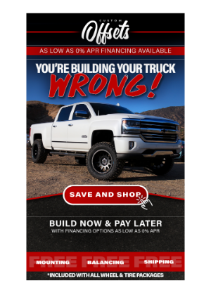 Custom Offsets - You're building your truck wrong! 😦