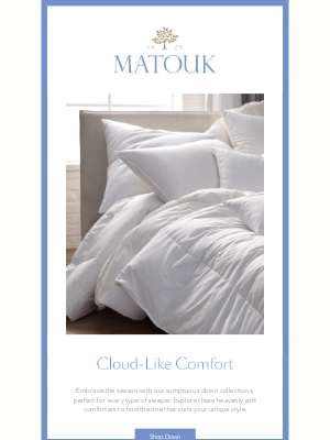 matouk.linens - Unmatched Warmth