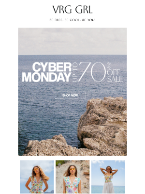 Verge Girl - Cyber Monday: Up To 70% Off Sale