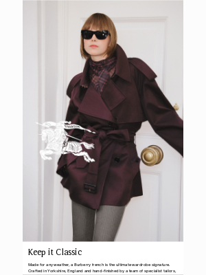 Burberry (United Kingdom) - New-season trench styles for women