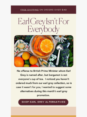 Plum Deluxe - Not an Earl Grey Fan? 🍊 Take a Peek