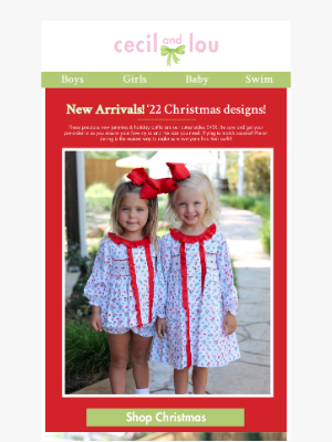 Smocked Threads by Cecil and Lou - 🎁NEW '22 Christmas Styles + 50% off summer!