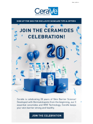 CeraVe - We Just Turned 20 Years Old!