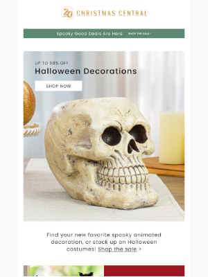 Get into the Halloween Spirit with Spooky Good Sales!