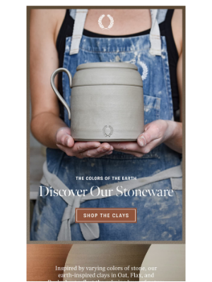 Farmhouse Pottery - Discover Our Clays Through the French Country Collection 🇫🇷